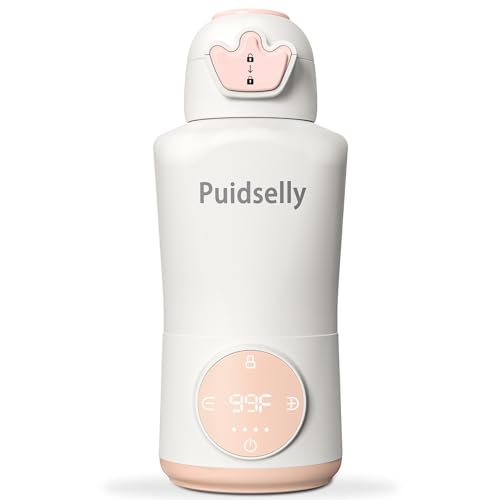 Image of Portable Bottle Warmer for Baby Formula 15 oz Capacity Milk Bottle Warmer,Rechargeable Warmer for Breastmilk,Water Warmer for on The go,Baby Bottle Warmer for Cars, Airplanes, Outdoor Travel