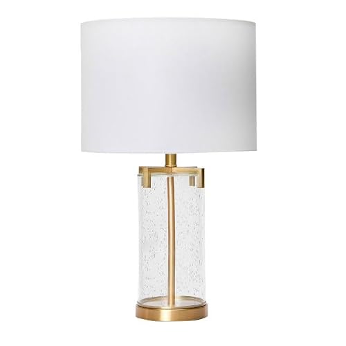Creative Co-Op Bubble Glass and Metal Table Lamp #TOP30