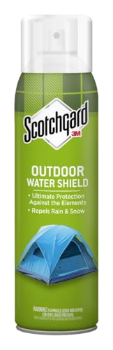 Scotchgard Outdoor Water Shield, Repels Water, Ideal For Outerwear, Tents, Backpacks, Canvas, Polyester And Nylon, 10.5 Ounce Can