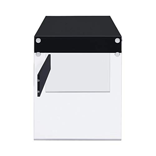 Coaster Home Furnishings Dobrev Coaster Writing Desk Glossy Black #TOP4