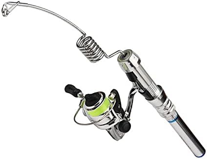 OUYAD Fishing Rod, Stainless Steel Elastic Fishing Rod Suitable for Fishing in Sea and Salt Water, Size: 37Cm