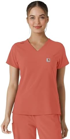 Carhartt Force Cross-Flex Women's Tuck-in Scrub Top