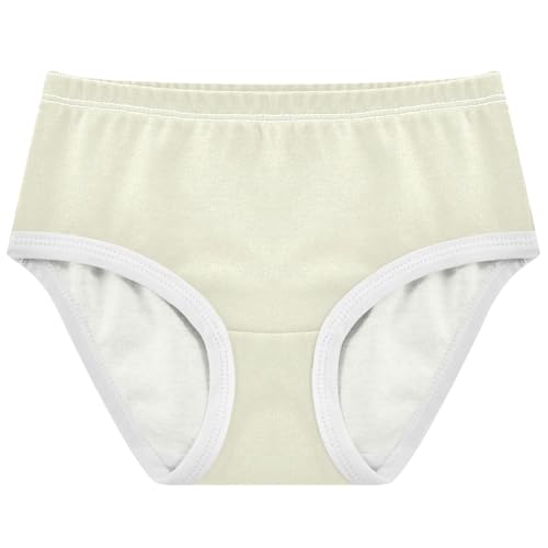 Joisal Florals Toddler Underwear Floral 2t Cotton Girl Panties Cute Apricot Beige Kids Undies Briefs - Main Image