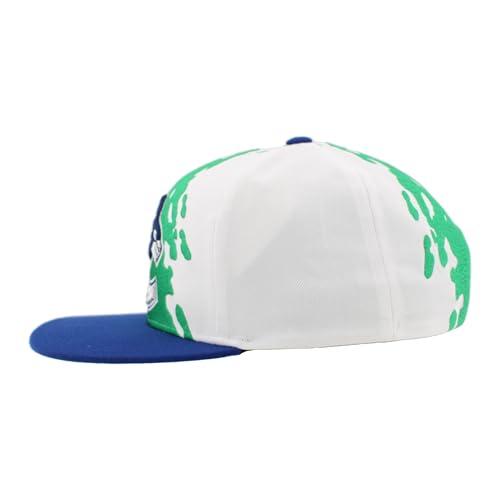 Image of ZHATS NHL Unisex-Adult NHL Officially Licensed Adjustable Snapback Hat Flat Bill Z11 Retro Paintbrush