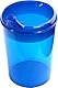 Medi-Inn+ Schnabelbecher 250 ml Praktisches Set: 5 Unterteile mit 10 Deckeln (5 x mit Öffnung 12 x 10 mm u. 5 x mit Öffnung 4 x 4 mm) | blau
