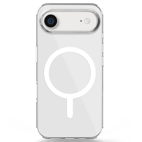 Image of GRIPP Clear Case Compatible with Mag-Safe for iPhone Air | 8ft Drop-Tested with D30 Technology, Raised Edges, Anti-Yellowing, Anti-Slip, Lightweight, 360 Protection Transparent Back Cover - Clear