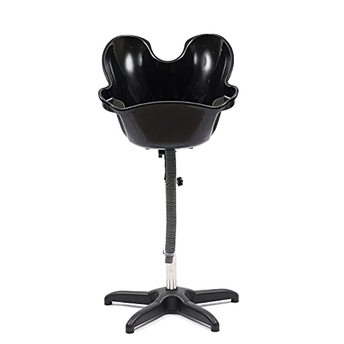 Salon Deep Shampoo Basin Sink Hair Treatment Bowl Height Adjustable Portable