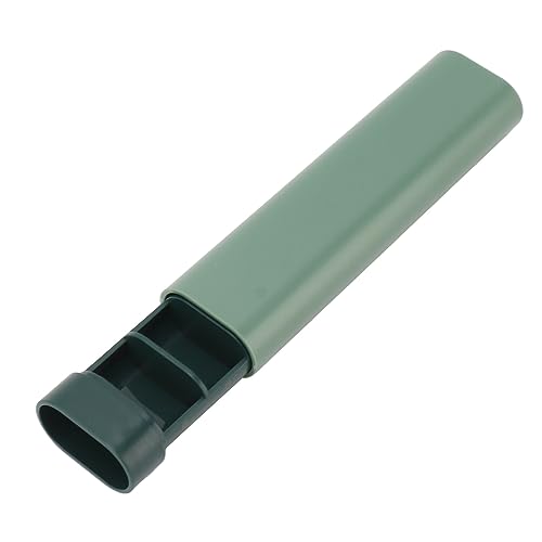 7 Day Supplement Organizer, Portable Drawer Shape Vitamin Case Box 7 Grids Tablets Holder Container for Travel Office (Green)