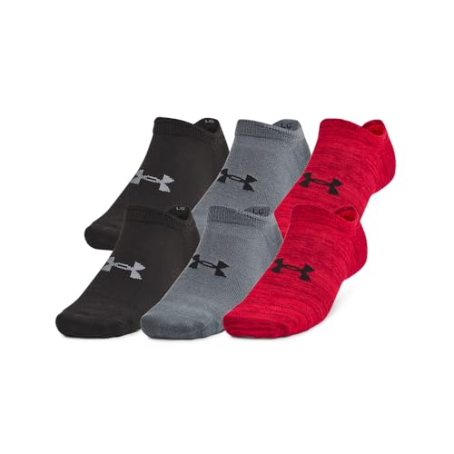 Image of Under Armour Unisex Adult Essential No Show Socks (6-Pairs)