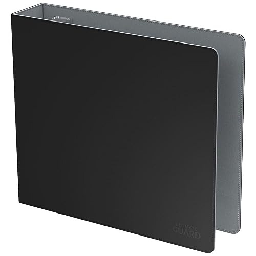 Image of Ultimate Guard Collector's Album QuadRow | Trading Card Collection Binder with Black Xenoskin Cover & Reinforced 3 Heavy Duty D-Ring | Perfect for TCG Sleeves | Holder Album