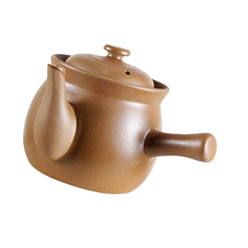 Luxshiny Antiaderente Pote 7l de Pot Ca?arola Pot: 2. 7L Pottery Panela de Panela Do Ensopado Tampa