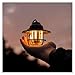 Dimmable Emergency Light LED Camping Light Outdoor Tent Small Chandelier Waterproof Atmosphere Tent Hanging Light Tools(Khaki)