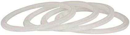 FranzKitchen Nutribullet Gasket Replacement 4 Pack White