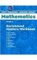 Scott Foresman-Addison Wesley Mathematics: Enrichment Masters, Grade 4