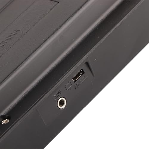 Teclado Musical Educativo, 37 Teclas, con Micrófono Integrado, Compacto, Tipo Piano y Numérico para Niños