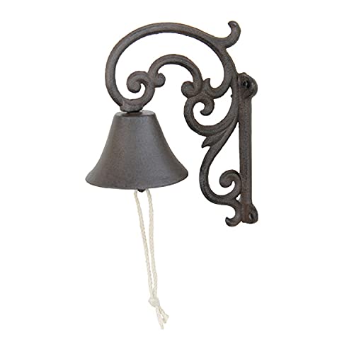 Wandhalter mit Echter Glocke Antiken Look Landhaus Cover