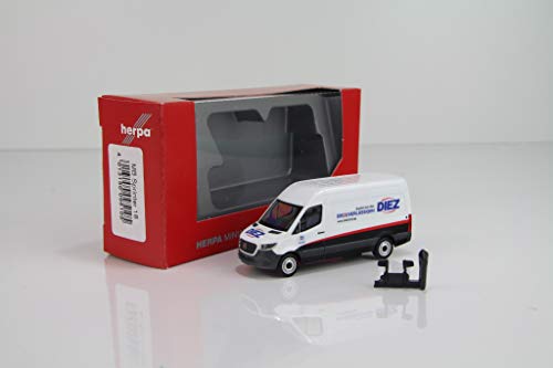 Herpa Kasten Diez Zum Basteln Sammeln Und Als Geschenk Mercedes-Benz Sprinter Spedition Ten Scatola In Miniatura Per La Collezione Artigianale E Come 