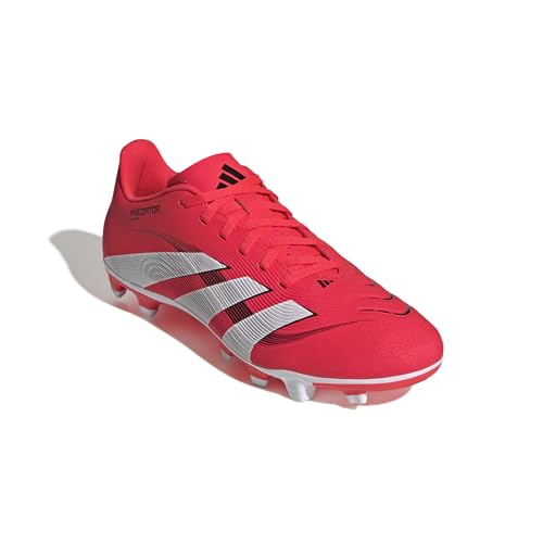adidas Predator Club Firm Multi Ground Football Boots, Scarpe da Calcio Unisex-Adulto, Lucid Red/Cloud White/Core Black, 40 EU - Immagine 2