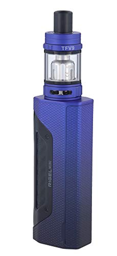 SMOK Rigel Mini E Zigaretten Set - 80W - TFV9 Mini Clearomizer - Farbe: schwarz-blau – Bild 3