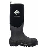 MUCK Men's Arctic Sport Steel Toe Insulated Boot, Black, Size 8(M)