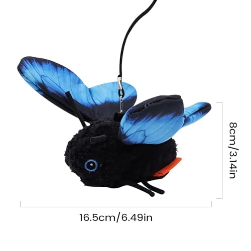 Jeu interactif pour chats design papillon - Stimulateur d'exercice d'intérieur - 7