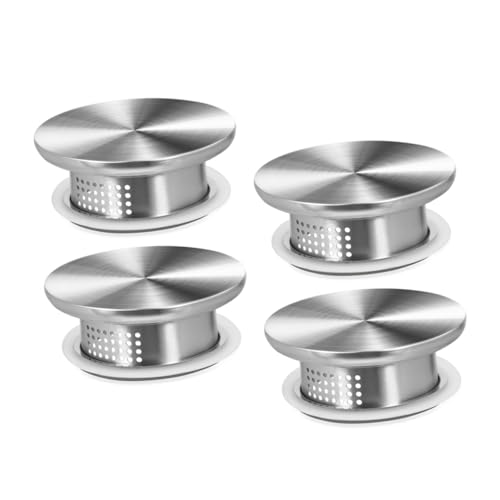 Alipis 4piezas Tapas De Hervidor Selladas Tapa De Acero Inoxidable Hermético para Jarras De Agua Fáciles De Instalar para Jarras De Vidrio Casa o Restaurante