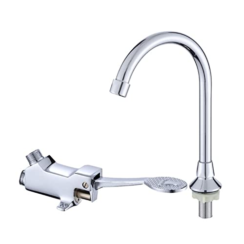 Interrupteur de bassin vertical et vanne de commande à pédale pour robinet lavabo cuisine - 5