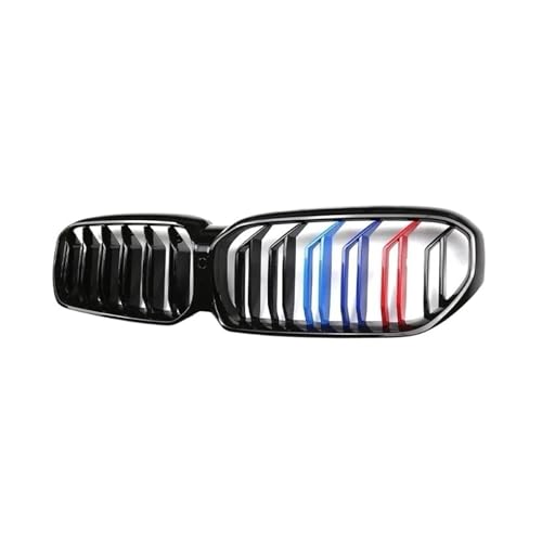 Rejillas de parachoques delantero en negro brillante y 3 colores M para F90 M5