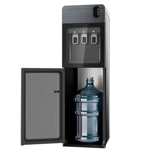 Refroidisseur d'eau en bouteille à chargement par le bas pour usage commercial