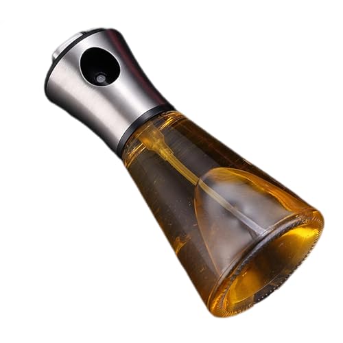 Botella de spray para aceite, pulverizador de aceite para cocina,Botella de spray dispensador de aceite | Dispensador de aceite de oliva, acero inoxidable para el aceite de 200 ml