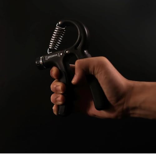Image of Adjustable Hand Grip Strengthener for Men & Women - Forearm & Wrist Exerciser, Grip Strength Trainer, Finger & Hand Gripper for Muscle Training, Therapy & Stress Relief