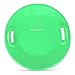 Slippery Racer Downhill Pro Saucer Disc Snow Sled, Green