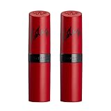Rimmel Lasting Finish Lip By Kate Matte Collection, 107, Pack of 2