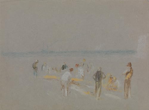 Toile Turner Cricket sur les Goodwin Sands pour créer un salon élégant et artistique