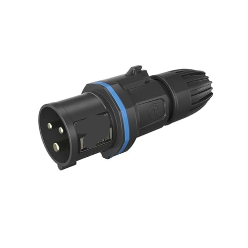 Enchufe industrial 16A impermeable IP54 contra polvo y salpicaduras 3