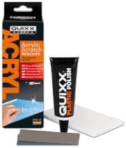 QUIXX Acrylic Scratch Remover for Plexiglass & Plastic Surfaces of Cars, Motorcycles, Caravans and Boats, Reference # 10003