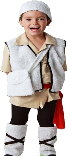 Gojoy shop-Disfraz de Pastor para Niños Navidad Canaval