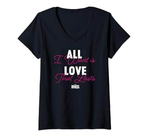 T-shirt Disney High School Musical col V vêtement série TV All I Want