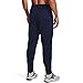 Under Armour Mens ArmourFleece Straight Leg Pant, (410) Midnight Navy / / Black, X-Large