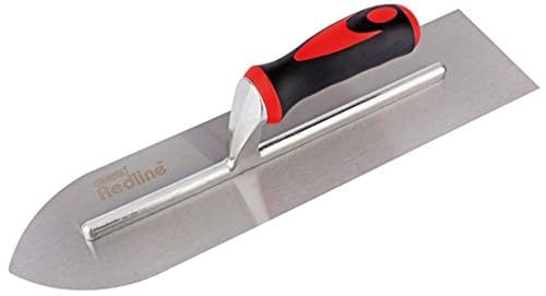 DRAPER 15095 400 mm Soft Grip Bodenbelag Kelle – Schwarz/Rot/Silber