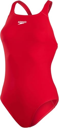 Speedo Eco Endurance+ Medalist Maillot de bain Femme, Fed Rouge, 38