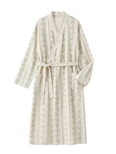 Robe de chambre mousseline coton pour vos matins cocooning doux