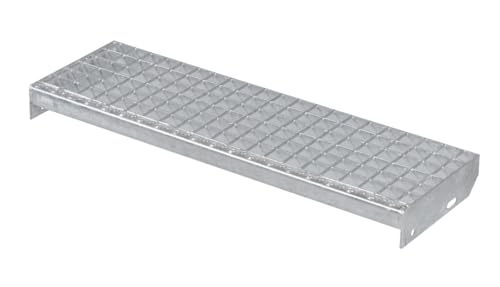 Metallstufe 800x240 mm | 30x2 mm | Maschenweite 34x38 | verzinkt Gitterroststufen Treppenstufen Metall Stufe Metallstufe 800x240 mm | 30x2 mm | Maschenweite 34x38 | verzinkt Gitterroststufen Treppenstufen Metall Stufe