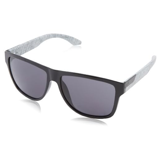Fox Men's The Conrad Round Sunglasses,Polished Black & Laguna,61mm