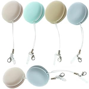 Operitacx 6 Pcs Macaron Phone Screen Cleaner Cloths for Glasses and Camera Lens with Non-Scratch Silicone Material Removes Dust and Smudges for Mobile Screens and Eyeglasses Random Color