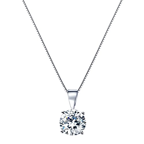 La4ve 1.25 Carat Lab Grown Diamond Solitaire Necklace #TOP25