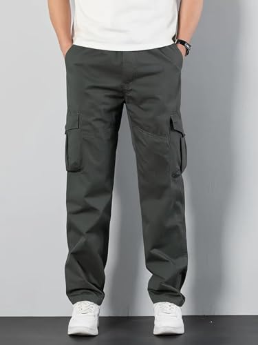 Image of Samfor Cargo Pant for Men - Stylish, Comfortable, Multi-Pocket Design for Outdoor, Work Wear & Casual