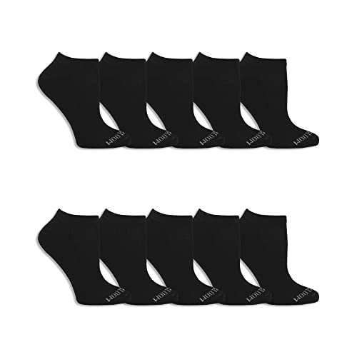 Image of Fruit of the Loom 10 Pack No Show Socks Sockshosiery