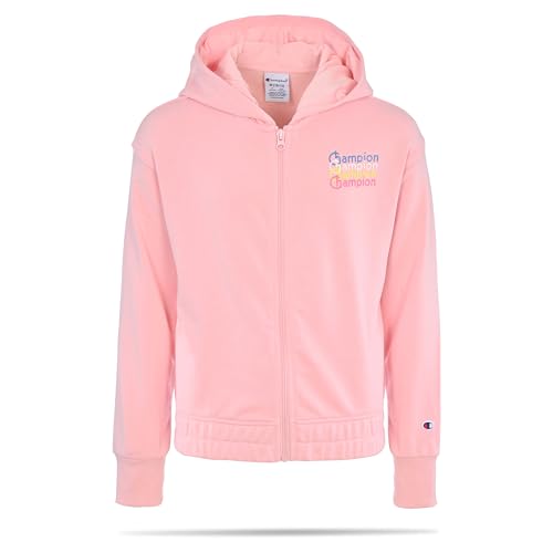 Champion Girls Hoodie Sweatshirt Zip Up Fleece Athletic Hoodie for