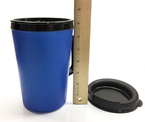 Set de 2 mugs aislados ThermoServ 34 oz azul y rojo miniatura 4